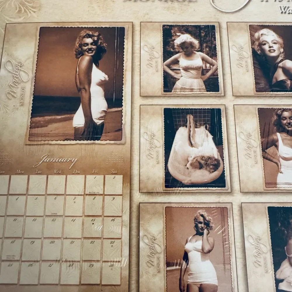 Marilyn Monroe 2010 Wall Hanging Calendar